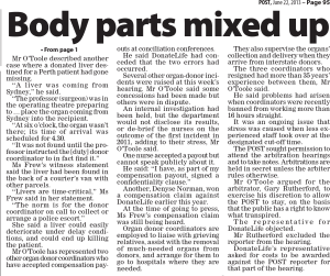 Body parts mixed up - continued