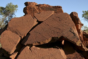 "Our measurements indicated that some of the surface erosion rates at the Burrup are amongst the lowest in Australia and indeed the world"—Prof Pillans. Image: Paul Williams